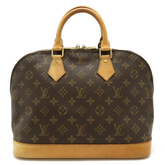 LOUIS VUITTON Brown Monogram Alma Bag - Picture 1 of 10